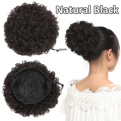 Afro Bun Extension Puff Ponytail Chignon Hairpiece With Drawstring Afro Kinky Curly Wrap Messy Updo Synthetic For Women
Afro Bun Extension Puff Ponytail Chignon Hairpiece With Drawstring Afro Kinky Curly Wrap Messy Updo Synthetic For Women