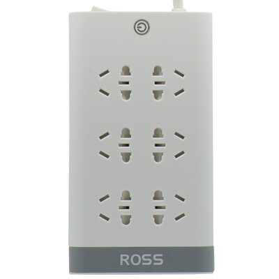 (ROSS) W60 (18) шесть шесть отверстий многоцелевая защита детей энергосберегающая розетка плагина плагин штепсельная вилка линейная плата перемычка линейная плата коммутатор гнездо длиной 1,8 метра 
(ROSS) W60 (18) шесть шесть отверстий многоцелевая защита детей энергосберегающая розетка плагина плагин штепсельная вилка линейная плата перемычка линейная плата коммутатор гнездо длиной 1,8 метра