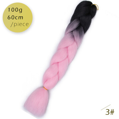 AISI HAIR 100g / pcs 24inch Kanekalon гигантский косы Волосыломбер Две тонныЦветные синтетические волосы для кукол Вязание крю
AISI HAIR 100g / pcs 24inch Kanekalon гигантский косы Волосыломбер Две тонныЦветные синтетические волосы для кукол Вязание крю