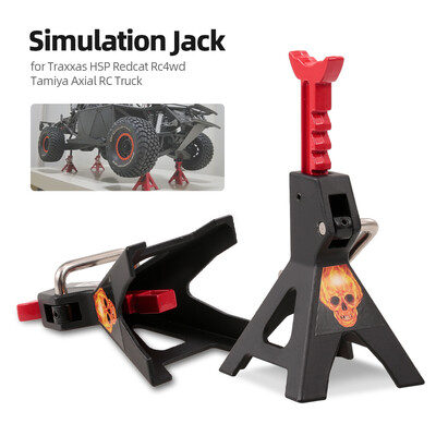 2pcs Simulation Metal 6 Ton Jack Stand Adjustable Height Decorate for Traxxas HSP Redcat Rc4wd D90 Tamiya Axial Scx10 Hpi
2pcs Simulation Metal 6 Ton Jack Stand Adjustable Height Decorate for Traxxas HSP Redcat Rc4wd D90 Tamiya Axial Scx10 Hpi