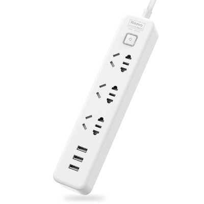 Green Power (llano) plug-in board 1.8 m USB quick-fill socket tow line plug and socket conversion socket board power row child protection door smart row with white switch
Green Power (llano) plug-in board 1.8 m USB quick-fill socket tow line plug and socket conversion socket board power row child protection door smart row with white switch