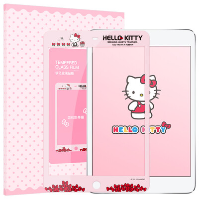Hello Kitty Apple Ipad mini4 стальной мембраны Apple, Mini 4 милый мультфильм взрывозащищенные стеклянная пленка Страстоцвет Hello Kitty