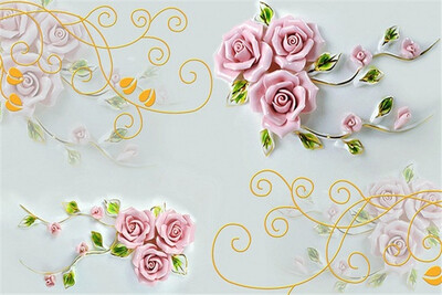 Custom 3d mural European style sculpture rose 3D stereo TV background wallpaper bedroom living room sofa mural wallpaper
Custom 3d mural European style sculpture rose 3D stereo TV background wallpaper bedroom living room sofa mural wallpaper