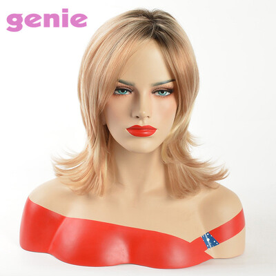 JUNSI Blonde Hair Wig Straight American Synthetic Ombre Wigs Heat Resistant Hair
JUNSI Blonde Hair Wig Straight American Synthetic Ombre Wigs Heat Resistant Hair