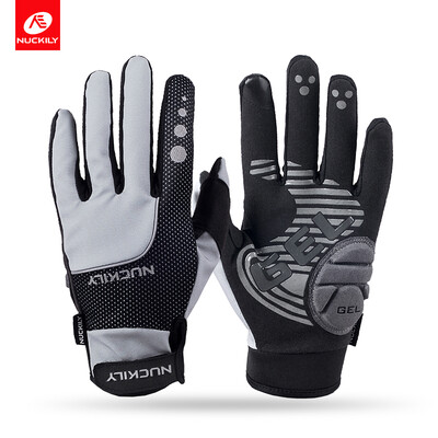 NUCKILY Cycling Gloves Full Finger Waterproof Breathable Polyester Fabric Motorcycle Glove for Adults
NUCKILY Cycling Gloves Full Finger Waterproof Breathable Polyester Fabric Motorcycle Glove for Adults