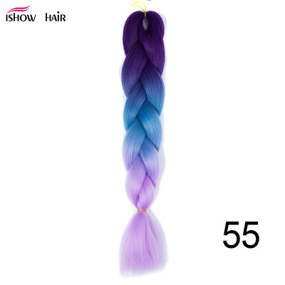 Silky Strands 24'' 100g Ombre Synthetic Braiding Hair Extensions For Crochet Braids Kanekalon Jumbo Braids Two Tone Ombre Color 1p
Silky Strands 24'' 100g Ombre Synthetic Braiding Hair Extensions For Crochet Braids Kanekalon Jumbo Braids Two Tone Ombre Color 1p