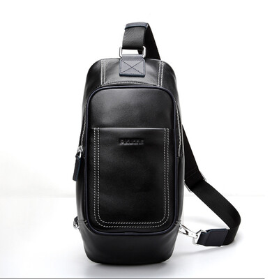 Pkuone®Men bags genuine leather chest pack fashion cowhide wax chest pack large Korean package men messenger bag man mobile bag
Pkuone®Men bags genuine leather chest pack fashion cowhide wax chest pack large Korean package men messenger bag man mobile bag