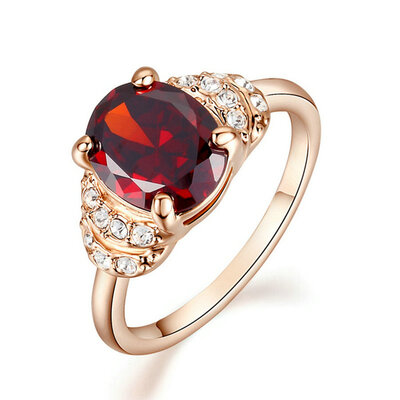 Yoursfs® 18K Rose Gold Plated 08ct Simulated Ruby Ring Use Austrian Crystal Fashion Jewelry
Yoursfs® 18K Rose Gold Plated 08ct Simulated Ruby Ring Use Austrian Crystal Fashion Jewelry