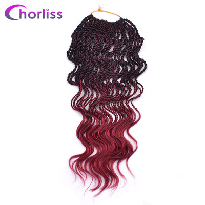 14 inch Curly Senegalese Twist Crochet Braids 35 Roots Synthetic Braiding Hair Extension Low Temperature Fiber 6pcspack
14 inch Curly Senegalese Twist Crochet Braids 35 Roots Synthetic Braiding Hair Extension Low Temperature Fiber 6pcspack