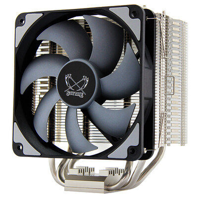 Scythe YY-1204 CPU Cooler Fully Nickel Plating Supports 115X 1366 AM4 Platform 4 Heat Pipes 154mm Total Height 12cmPW
Scythe YY-1204 CPU Cooler Fully Nickel Plating Supports 115X 1366 AM4 Platform 4 Heat Pipes 154mm Total Height 12cmPW