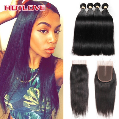 Brazilian Hair Bundles with Closure 100 Virgin Straight Hair 4 Bundles with 44 Lace Closure Unprocessed Human Hair Extensions
Brazilian Hair Bundles with Closure 100 Virgin Straight Hair 4 Bundles with 44 Lace Closure Unprocessed Human Hair Extensions