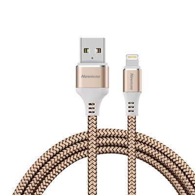 Newman Apple (Newmine) Apple Data Cable Braid Phone Charger Cable 1 m Gold Support iphone5 / 5s / 6 / 6P7P / 8 / 8P / ipad air mini
Newman Apple (Newmine) Apple Data Cable Braid Phone Charger Cable 1 m Gold Support iphone5 / 5s / 6 / 6P7P / 8 / 8P / ipad air mini