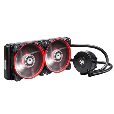 ID-COOLING Frostflow 240-R integrated water-cooled CPU cooler 240 red and black version of the multi-platform buckle with AM4 and 2066
ID-COOLING Frostflow 240-R integrated water-cooled CPU cooler 240 red and black version of the multi-platform buckle with AM4 and 2066