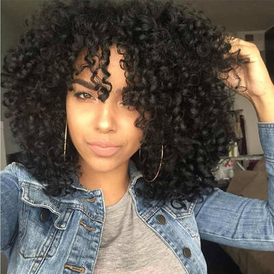 AISI HAIR Synthetic Afro Curly Hair Wigs for Black Woman Short Kinky Hair Jet Black Heat Resistance Fiber
AISI HAIR Synthetic Afro Curly Hair Wigs for Black Woman Short Kinky Hair Jet Black Heat Resistance Fiber