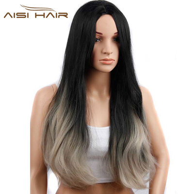 AISI HAIR Long Hairstyles For Women 30'' Brown Ombre Wig Synthetic Hair 5 Colors Available
AISI HAIR Long Hairstyles For Women 30'' Brown Ombre Wig Synthetic Hair 5 Colors Available