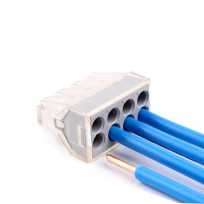 50 pieces/lot) Suyep Push Wire Connector For Junction Boxes 400 V 18-12 AWG PCT-108/773-108
50 pieces/lot) Suyep Push Wire Connector For Junction Boxes 400 V 18-12 AWG PCT-108/773-108