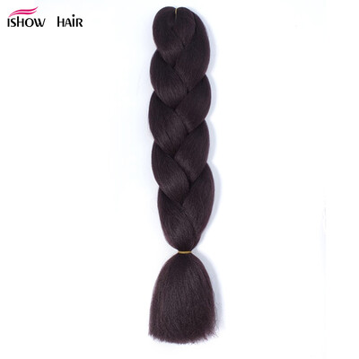 Ishow 24inch Synthetic Braiding Hair Pure Color HighTemperature KanekalonJumbo Braid Hair Extensions Crochet Yaki Texture 1pc100g
Ishow 24inch Synthetic Braiding Hair Pure Color HighTemperature KanekalonJumbo Braid Hair Extensions Crochet Yaki Texture 1pc100g