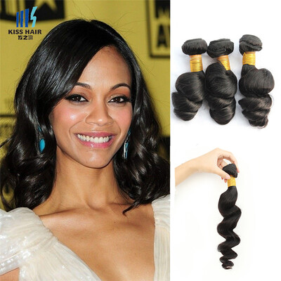 kiss hair nature black loose wave hair bundle virgin Brazilian human hair weaving 3pcs/lot hair bundle
kiss hair nature black loose wave hair bundle virgin Brazilian human hair weaving 3pcs/lot hair bundle