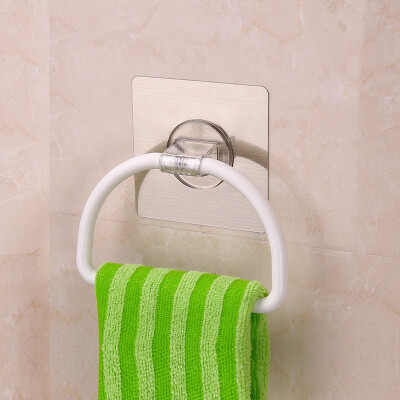 【Jingdong Supermarket】 Shuangqing home Seamless stickers towel rack sucker plastic towel ring bathroom rack SQ-5036
【Jingdong Supermarket】 Shuangqing home Seamless stickers towel rack sucker plastic towel ring bathroom rack SQ-5036