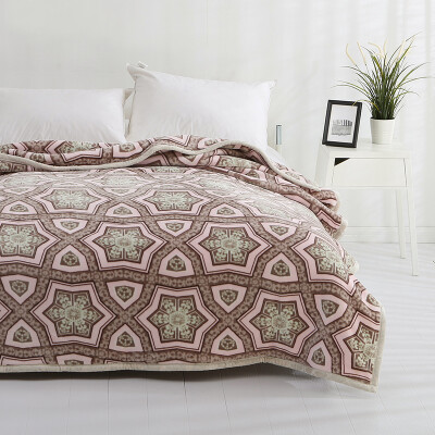 Yu Miantang blanket double double-layer blanket thickening raschel blanket single double sheets warm winter blanket Odense 200 230cm
Yu Miantang blanket double double-layer blanket thickening raschel blanket single double sheets warm winter blanket Odense 200 230cm