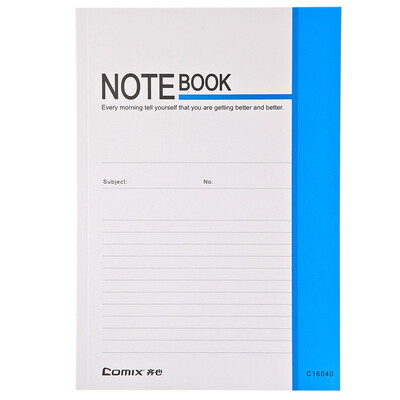 Qixin COMIX C16040 B5 28 Stationery Notebook Notepad Diary Book 10 Pack Random Color
Qixin COMIX C16040 B5 28 Stationery Notebook Notepad Diary Book 10 Pack Random Color