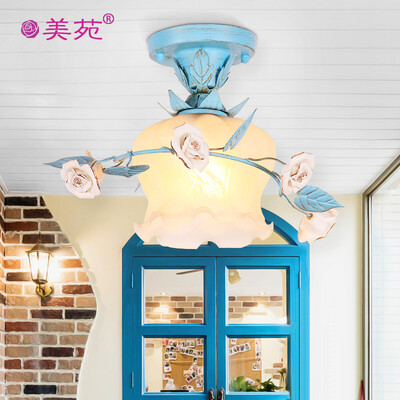 blue ceiling lamp with ceremic flower galss shade one head ceiling lamp for small space
blue ceiling lamp with ceremic flower galss shade one head ceiling lamp for small space