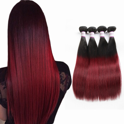 Ombre Brazilian Hair Straight 4 Bundles 1B Burgundy Brazilian Virgin Straight Weave Dark Red Ombre Human Hair Extensions
Ombre Brazilian Hair Straight 4 Bundles 1B Burgundy Brazilian Virgin Straight Weave Dark Red Ombre Human Hair Extensions