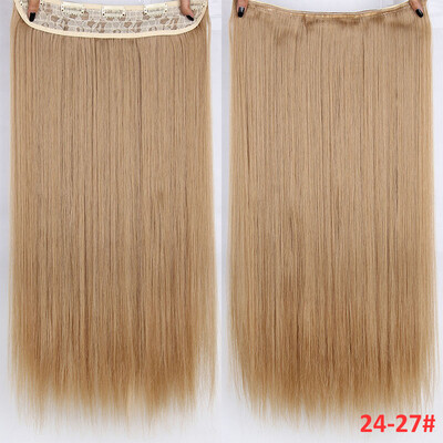 22 inch55cm Long Straight Women Clip in Hair Extensions Black Brown High Tempreture Synthetic Hairpiece
22 inch55cm Long Straight Women Clip in Hair Extensions Black Brown High Tempreture Synthetic Hairpiece
