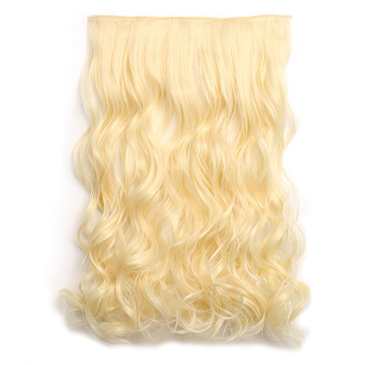 Rhyme 23" Light Brown Full Head One Piece Curly Wave Hair Extensions 5clips Clips in Synthetic Wig Pieces for GirlWoman
Rhyme 23" Light Brown Full Head One Piece Curly Wave Hair Extensions 5clips Clips in Synthetic Wig Pieces for GirlWoman