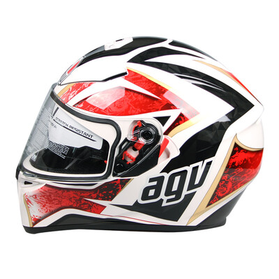 AGV helmet K3 SV TOP double lens four seasons wide angle ventilation full helmet Italy locomotive racing riding anti-fog running helmet VULCAN white black red
AGV helmet K3 SV TOP double lens four seasons wide angle ventilation full helmet Italy locomotive racing riding anti-fog running helmet VULCAN white black red