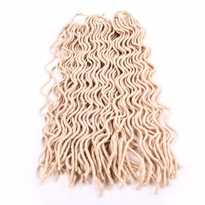20" Faux Locs Curly Crochet Hair 24 Roots Synthetic Crochet Braids Hair Extensions Pure Color Crochet Braiding Hair
20" Faux Locs Curly Crochet Hair 24 Roots Synthetic Crochet Braids Hair Extensions Pure Color Crochet Braiding Hair