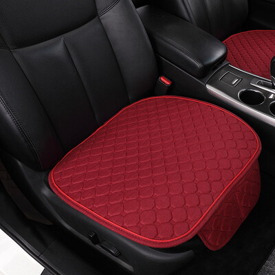 Mu Bao MUBO car cushion linen square pad front row single-piece cushion four seasons common cushion non-slip office chair seat cushion black
Mu Bao MUBO car cushion linen square pad front row single-piece cushion four seasons common cushion non-slip office chair seat cushion black