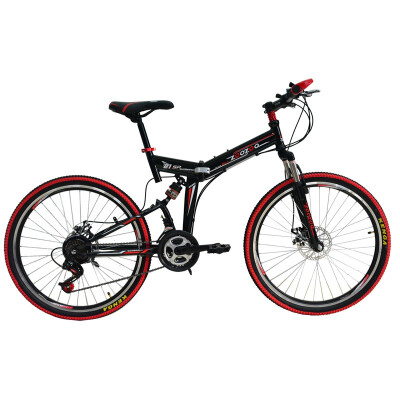 Resistant to say that go 26-inch folding for 21-speed full shock absorbers two-disc brakes shock mountain bike black&red
Resistant to say that go 26-inch folding for 21-speed full shock absorbers two-disc brakes shock mountain bike black&red