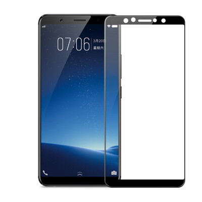 2 piece set Lang guest vivo X20 toughened film full-screen coverage of steel film HD explosion-proof mobile phone protective film for vivo X20 black
2 piece set Lang guest vivo X20 toughened film full-screen coverage of steel film HD explosion-proof mobile phone protective film for vivo X20 black