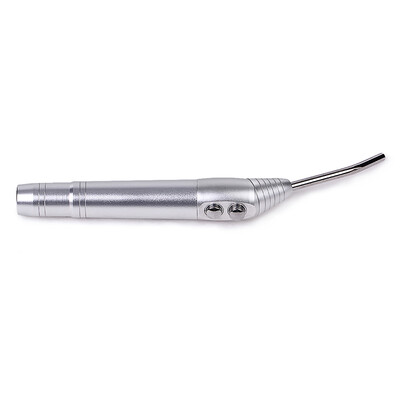 Silver Color New Style Dental Air Water Spray Triple 3 Way Syringe Handpiece + 2 Nozzles Tips Tubes
Silver Color New Style Dental Air Water Spray Triple 3 Way Syringe Handpiece + 2 Nozzles Tips Tubes