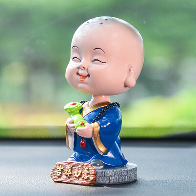 Molong new small monk car accessories car cute cartoon doll creative car ornaments financial resources billowing
Molong new small monk car accessories car cute cartoon doll creative car ornaments financial resources billowing