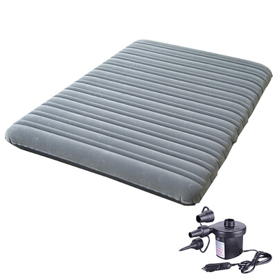 Bestway double air mattress camping air bed outdoor inflatable cushion send car electric pump storage bag white 14584
Bestway double air mattress camping air bed outdoor inflatable cushion send car electric pump storage bag white 14584