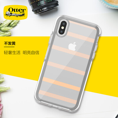 OtterBox Apple X iPhone X Colorful geometric transparent drop-resistant mobile phone case protective cover for iPhone 10 Nude color stripes
OtterBox Apple X iPhone X Colorful geometric transparent drop-resistant mobile phone case protective cover for iPhone 10 Nude color stripes
