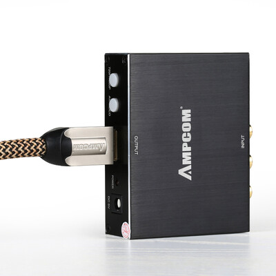 An Pukang AMPCOM AV to HDMI HD Converter Analog Digital HD Transmission STBDVD to HDTV Support 1080P AM3RCASVTHSR Silver
An Pukang AMPCOM AV to HDMI HD Converter Analog Digital HD Transmission STBDVD to HDTV Support 1080P AM3RCASVTHSR Silver