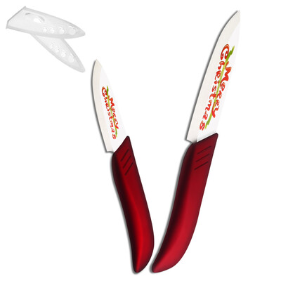 Ceramic Knife 4" Utility 3" Fruit Cooking Knife Christmas Decorations For Home XYj Red Color Handle Kitchen Knife Gift 2 Pcs Set
Ceramic Knife 4" Utility 3" Fruit Cooking Knife Christmas Decorations For Home XYj Red Color Handle Kitchen Knife Gift 2 Pcs Set