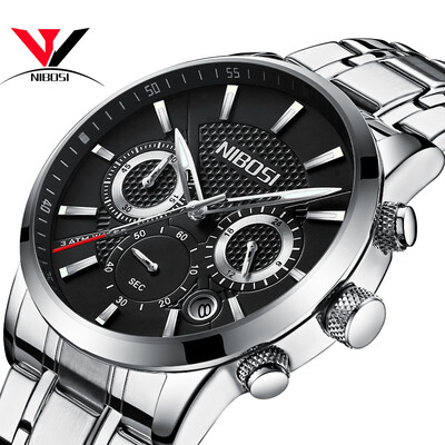 NIBOSI Quartz Wristwatch Male Luxury Brand New Watch Chronograph Watches Fashion Leather Men Watches Relogio Masculino Casual Uhr
NIBOSI Quartz Wristwatch Male Luxury Brand New Watch Chronograph Watches Fashion Leather Men Watches Relogio Masculino Casual Uhr