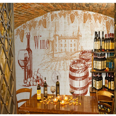 Custom 3d mural Retro Red wine wood wallpaper leisure winery restaurant cafe bar aisle wallpaper mural
Custom 3d mural Retro Red wine wood wallpaper leisure winery restaurant cafe bar aisle wallpaper mural