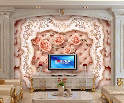 Photo wallpaper 3D rose European style retro imitation soft murals bedroom living room TV backdrop non-woven wallpaper mural
Photo wallpaper 3D rose European style retro imitation soft murals bedroom living room TV backdrop non-woven wallpaper mural