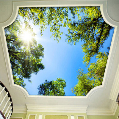 Custom 3D Wall Mural Wallpaper Landscape Sky Ceiling Mural Wallpaper Sunlight Green Forest Hotel Restaurant Living Room Backdrop
Custom 3D Wall Mural Wallpaper Landscape Sky Ceiling Mural Wallpaper Sunlight Green Forest Hotel Restaurant Living Room Backdrop