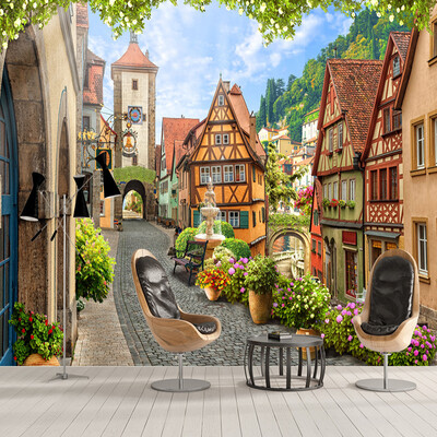 Custom Photo Wall Paper European City Street Landscape 3D Wall Mural Living Room Cafe Restaurant Modern Backdrop Wall Home Decor
Custom Photo Wall Paper European City Street Landscape 3D Wall Mural Living Room Cafe Restaurant Modern Backdrop Wall Home Decor