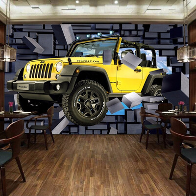 Custom Size 3D Car Through The Wall Wall Paintings Stereo Brick Wall Bar Restaurant Backdrop Decoration Painting Mural Wallpaper
Custom Size 3D Car Through The Wall Wall Paintings Stereo Brick Wall Bar Restaurant Backdrop Decoration Painting Mural Wallpaper