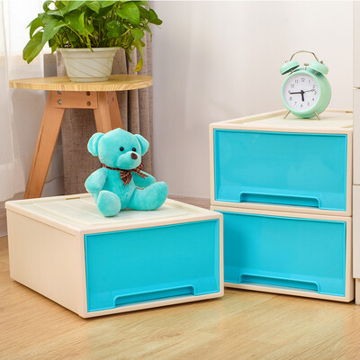 Baicaoyuan plastic storage box storage box drawer storage cabinet storage cabinet wardrobe storage box 20L3 peacock blue
Baicaoyuan plastic storage box storage box drawer storage cabinet storage cabinet wardrobe storage box 20L3 peacock blue