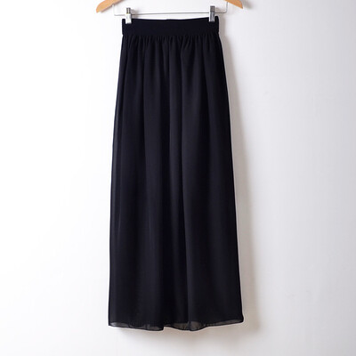 Women Casual Solid Color Long Dress Elastic waist large size chiffon half-length skirt dress L04
Women Casual Solid Color Long Dress Elastic waist large size chiffon half-length skirt dress L04