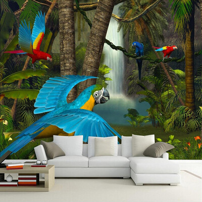 Personalized Customization Primeval forest parrot Waterfalls Photo Mural Wallpaper Living Room Hotel Backdrop Wall Decor Mural
Personalized Customization Primeval forest parrot Waterfalls Photo Mural Wallpaper Living Room Hotel Backdrop Wall Decor Mural