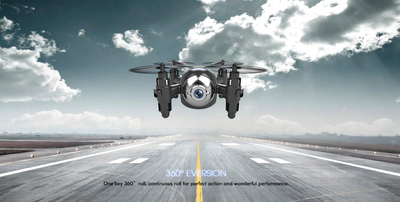 Mini Drone with HD Camera WiFi FPV Live Video, One Key Return, Headless Mode,2.4GHz 6 Axis Gyro Remote Control Drone for Begginers
Mini Drone with HD Camera WiFi FPV Live Video, One Key Return, Headless Mode,2.4GHz 6 Axis Gyro Remote Control Drone for Begginers